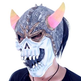 EUR € 14.71   hoorn schedel rubber halloween masker, Gratis