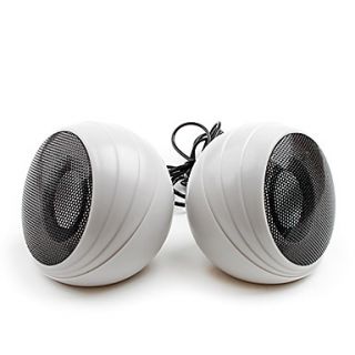 USD $ 20.69   Multimedia Mini Speaker (White),