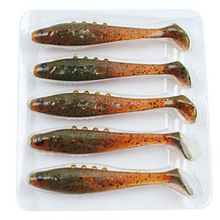 EUR € 3.58   75MM 3,2 g Soft Lure Pack (5 stuks), Gratis Verzending