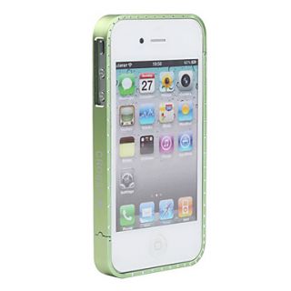 EUR € 6.71   diamant beskyttende etui med metall ramme for iPhone 4