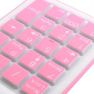 EUR € 10.29   usb 19 key numeriek toetsenbord siliconen / numpad