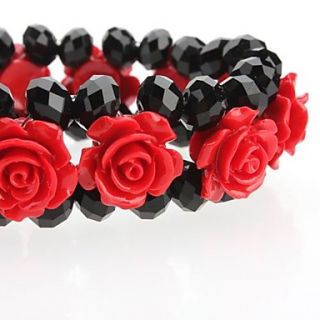 EUR € 4.68   Black Rose bracelete de cristal, Frete Grátis em Todos