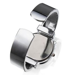 EUR € 4.77   Dames Staal Analoog Quartz Armband Watch (Silver