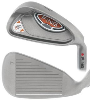 Ping G10 XG Red Dot Irons 5 PW SW TFC 72 Graphite Junior