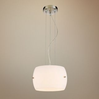 George Kovacs White Frosted Glass 12" Wide Pendant Light   #18683