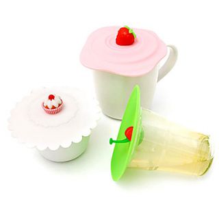 EUR € 2.75   dessert, disegno in silicone tazza coperchio di