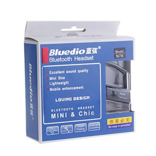 EUR € 13.51   Bluedio N76 draadloze bluetooth stereo headset (zwart