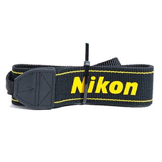 Neoprene Correia de pescoço para câmera Nikon D5000 Para D5100 D90