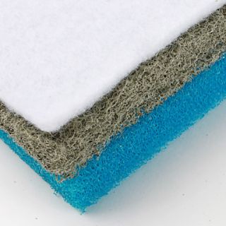 acuario biológica nitrito de retiro de las esponjas de filtro (28,5 x