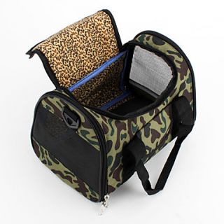 USD $ 15.79   Camouflage Style Pet Carrier (Small, Green),