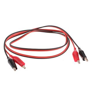 EUR € 2.11   DIY Testing Probe Clip kabel   Rood (90cm / 2 delige
