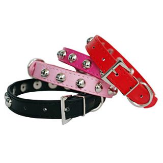 EUR € 7.90   Bola de metal ajustable Decorado PU cuero collar de