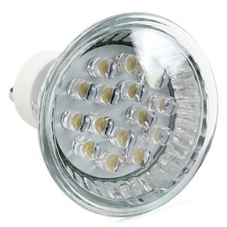gu10 1W 15 led 75lm 2800 3500K warmweiß LED Strahler Lampe (220 240V