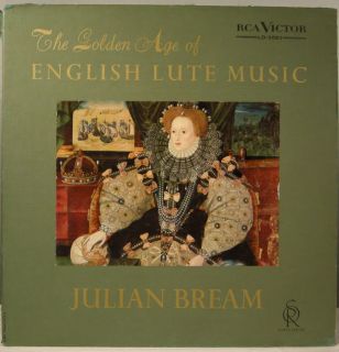 Julian Bream English Lute Music RCA LD 2560 Vinyl LP