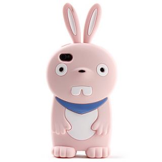 USD $ 7.89   Rabbit Design Soft Case for iPhone 4 and 4S,