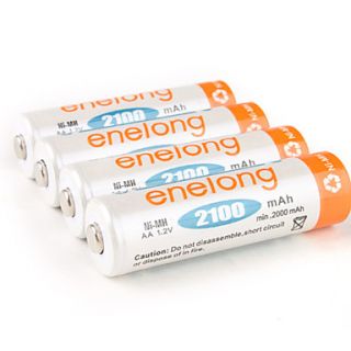 EUR € 11.86   Enelong Ni MH AA oplaadbare batterij (1,2 V, 2100 mAh