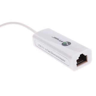 EUR € 12.78   10Mbps/100Mbps USB 2.0 Réseau Lan Adapter, livraison