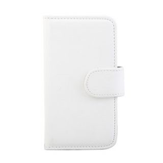 EUR € 4.96   lederen flip case protecotr skin voor de iPhone 4 witte