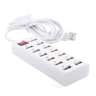 EUR € 13.97   13 poorten USB 2.0 hub, Gratis Verzending voor alle