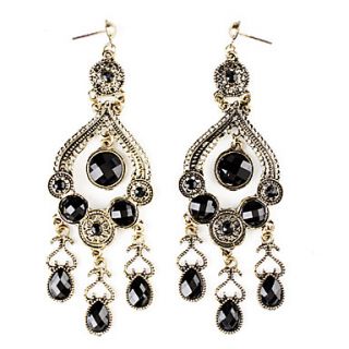 EUR € 2.93   Princesa persa Resina Gem Studded Aretes Huecos