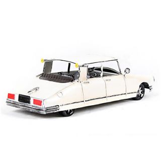 USD $ 38.89   Retro Metal Sedan Model(White),