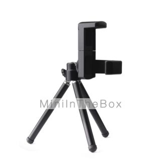USD $ 6.99   Mini Tripod Stand + Holder for iPhone & Other Cellphone