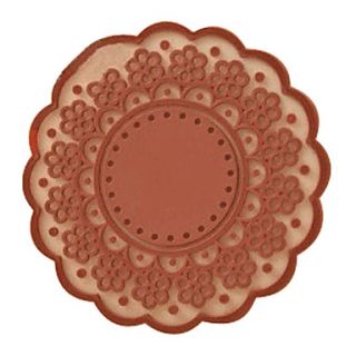 EUR € 3.95   Lace Pattern Silicone Coaster Cup Mat (2 Pack