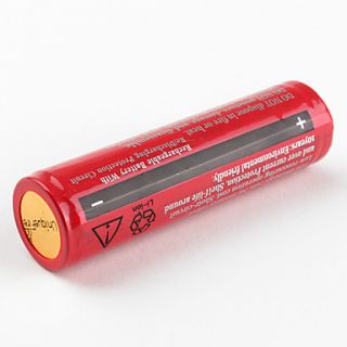 EUR € 4.96   uniquefire protegida 18650 3.7V Li ion recargable (rojo