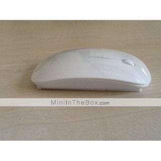 EUR € 8.82   Mouse Inalámbrico Ultra Delgado USB 2.4GHz en Plateado