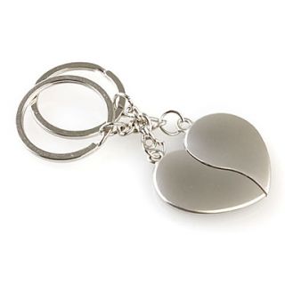EUR € 1.83   coração chaveiro de metal em forma de relógio, par