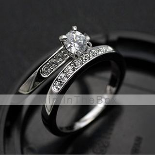 EUR € 5.05   kristallen diamanten bezaaid ring, Gratis Verzending