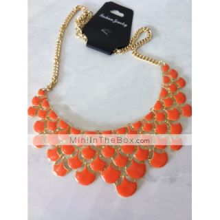 EUR € 12.87   Feuille dor plaqué érable Acrylique Collier en