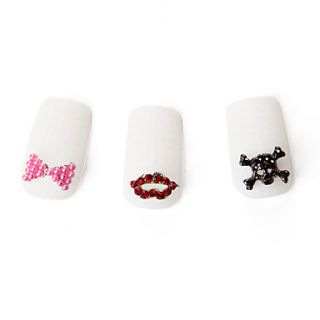 EUR € 4.96   3d legering nail art decoratie (10 stuks), Gratis