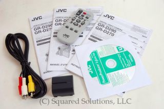 JVC GR D290 GR D270 Accessories WOW