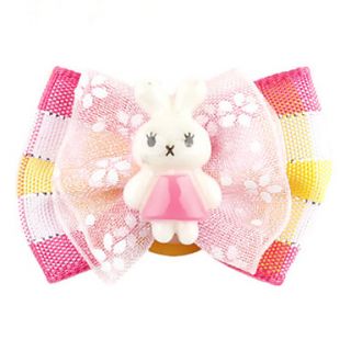 EUR € 0.73   Lovely Rabbit Style Tiny Rubber Band Hair Bow voor