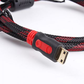 USD $ 5.69   Mini HDMI (Type C) to HDMI (Type A) Cable (1.5m),