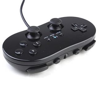 USD $ 9.99   Classic Game Controller for Wii/Wii U (Black),