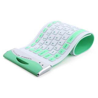 EUR € 14.99   104 teclas flexibles qwerty teclado USB (colores a