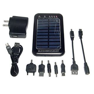 USD $ 21.69   1,600mAh solar charger for mobiles, cameras and /MP4