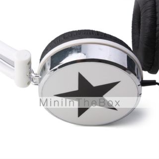 USD $ 10.19   Star Headphones (White),