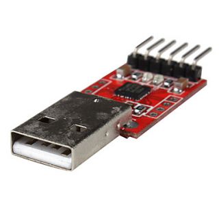 USD $ 5.99   USB 2.0 to TTL UART 6PIN Module Serial Converter,