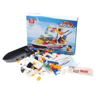 Sluban 3D fai da te Puzzle sicuri barche Building Blocks mattoncini