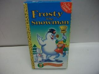 Frosty The Snowman VHS CBS Original Television Show WOW