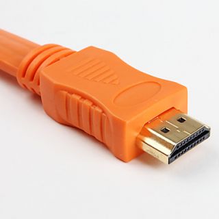 USD $ 9.29   High Speed Gold Plated V1.4 HDMI Flat Cable (1.8m),