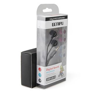 USD $ 3.79   Premium Stereo In Ear Earphones (Black),