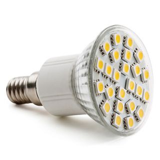 EUR € 5.14   e14 5050 SMD 24 LED warmweiß 130 150lm Glühlampe