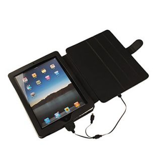 USD $ 155.29   Solar Charger Battery Case Stand for Apple iPad,