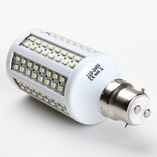 B22 SMD 3528 156led 500lm 8.5W naturweiß Mais Glühbirnen (220 240V)