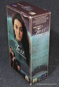THOMAS HARDYS TESS OF THE DURBERVILLES 2 TAPE VHS MOVIE 1998 A & E