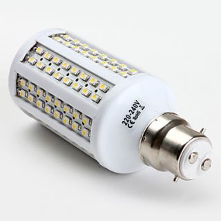 B22 SMD 3528 156led 500lm 8,5 W warmweiß Mais Glühbirnen (220 240V)